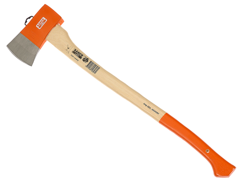 bahco felling axe hickory handle fcp 2.3-860 3.0kg (6.6lb) bahfcp23860 image 1