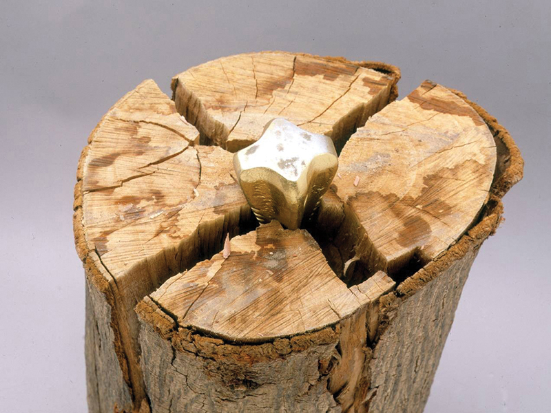 4 Way Log Grenade Fire Wood Splitter Axe Maul Timber Wedge Split 4lb 1.82kg Tree