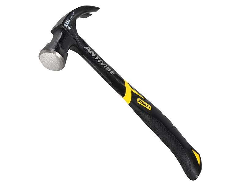 Stanley Tools FatMax Antivibe All Steel Curved Claw Hammer 450g (16oz) STA151275 - Zdjęcie 1 z 1