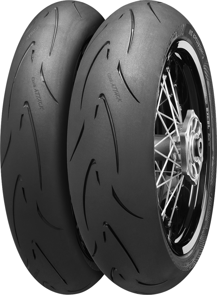 Mz Baghira Street Moto Rear Tyre 160 60 R 17 Continental Contiattack Sm Ebay